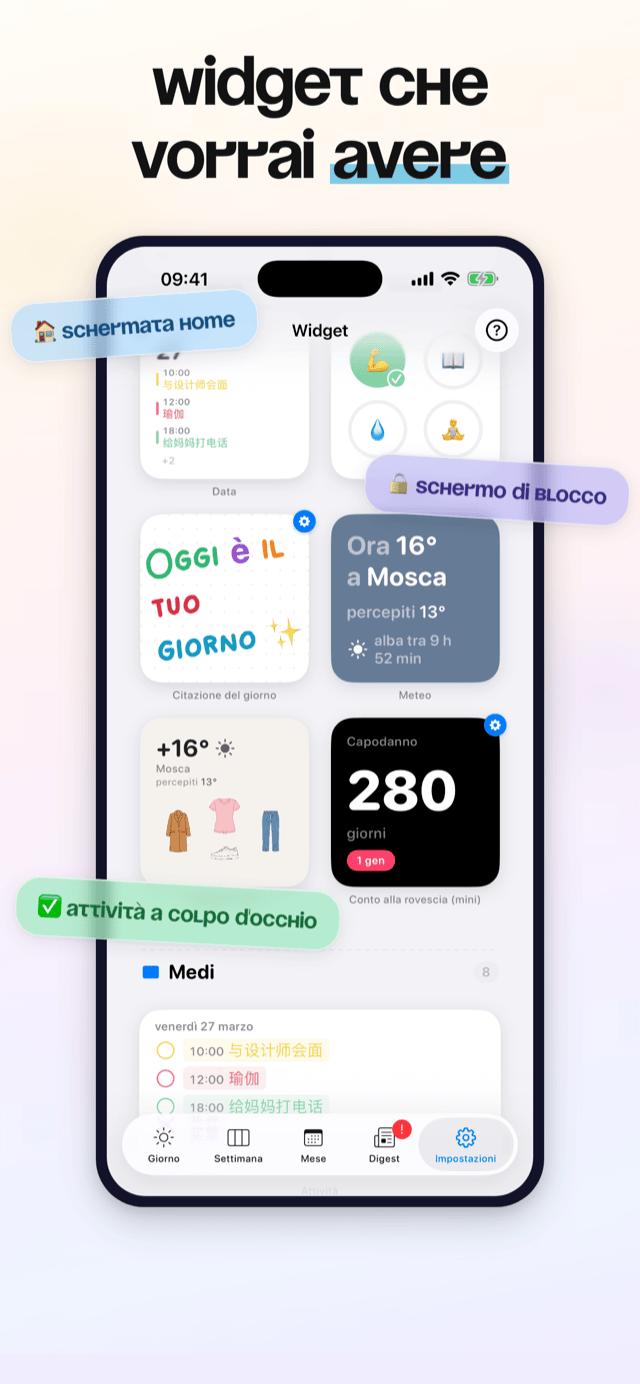Calendario Lifestyle