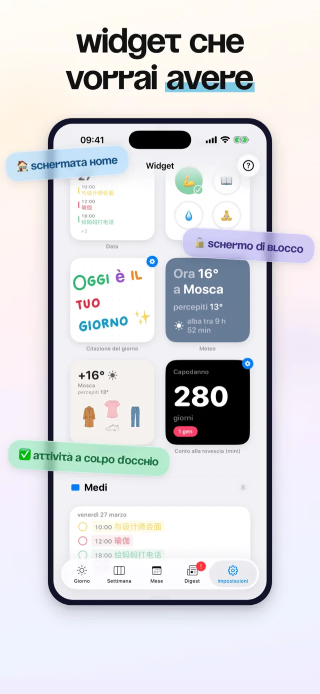 Calendario Lifestyle